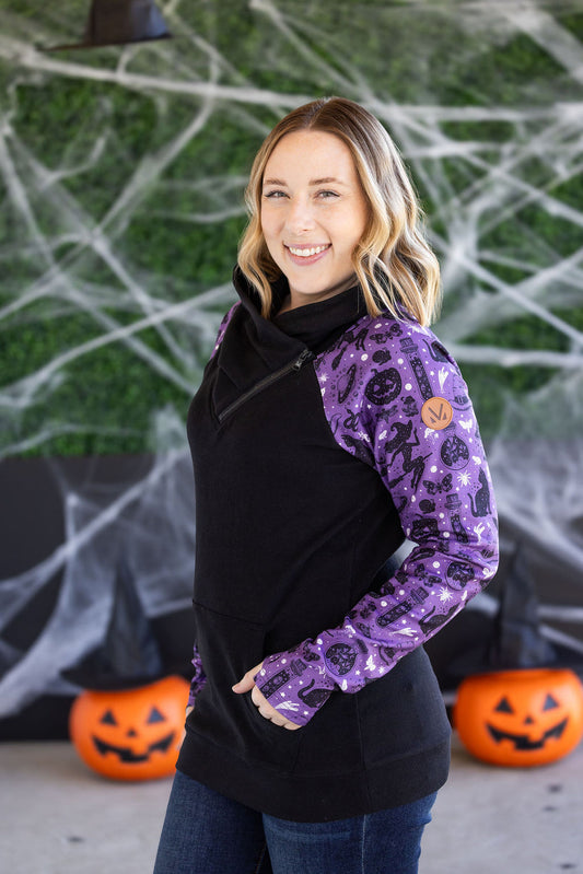 Spooky Season Zoey ZipCowl Sweatshirt *Online Exclusive*