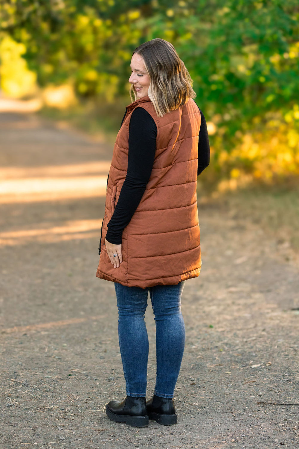 Harlow Long Vest