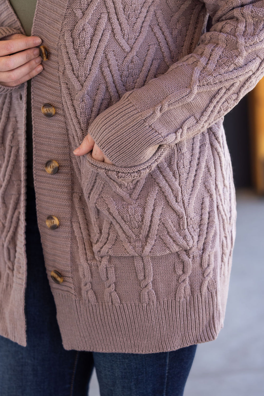 Brooks Button Sweater Cardigan - Online Exclusive