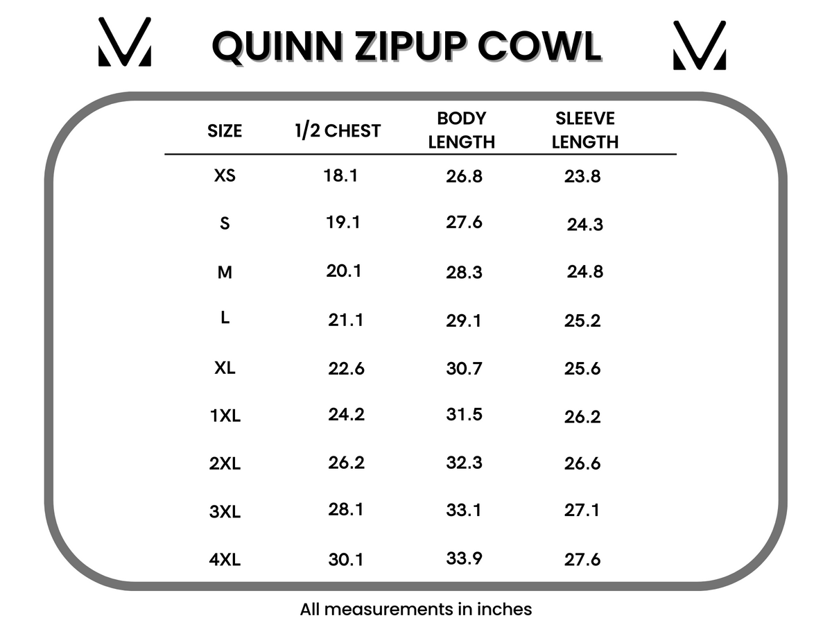 Quinn Zip Up Cowl *Online Exclusive*
