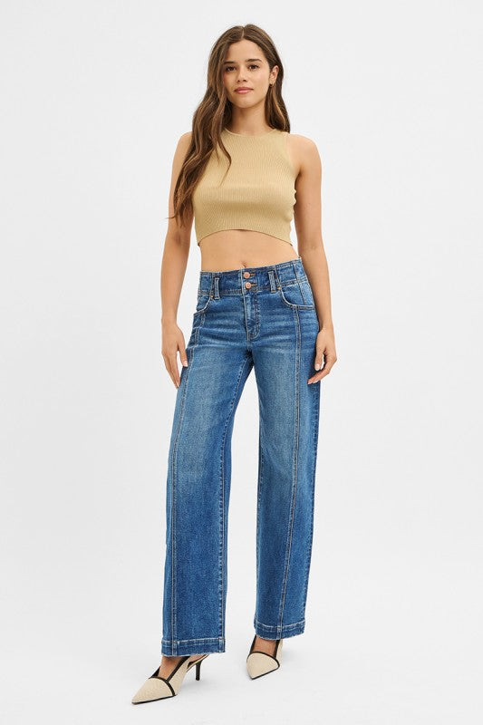 Suzy Seam Risen Jeans