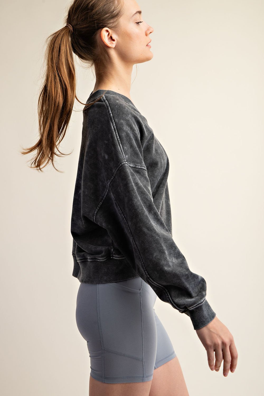 Cozy Girl V Neck Pullover - 6
