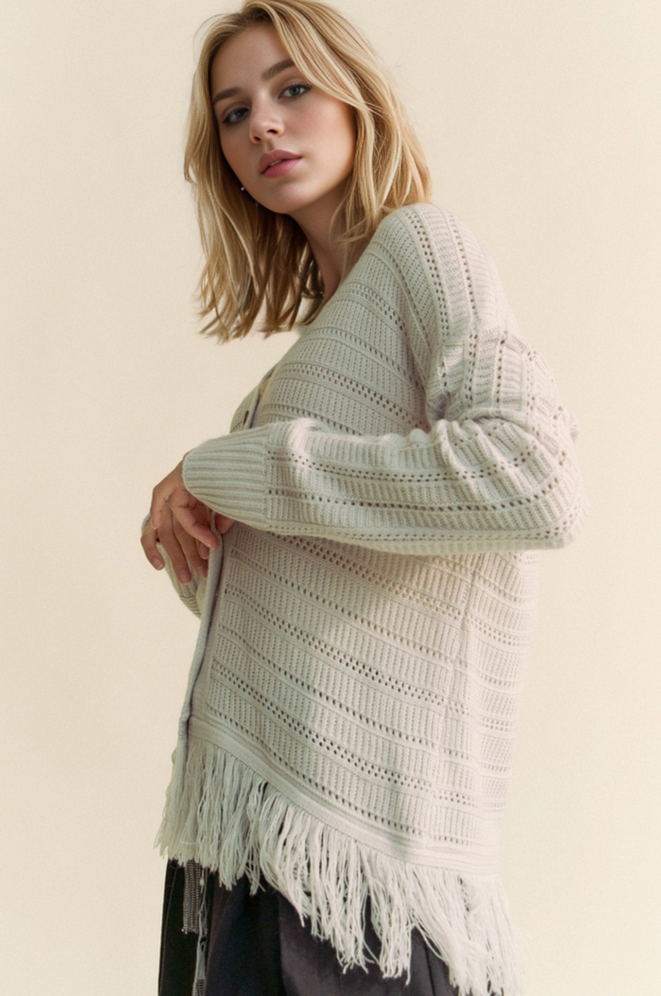 Fringed and Fantastic Cardigan - 3