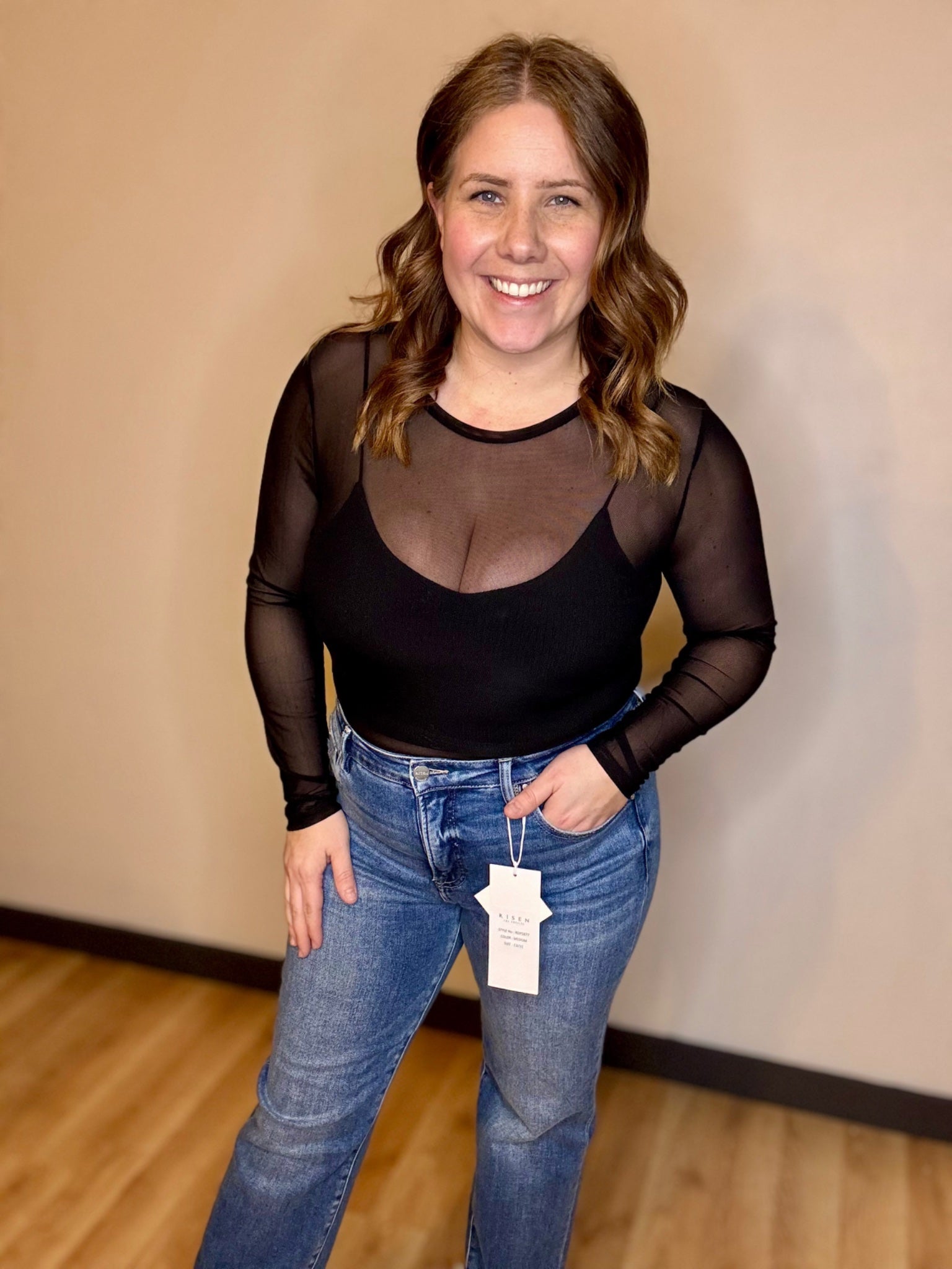 Mesh Stretch Bodysuit (and bralette) - 1