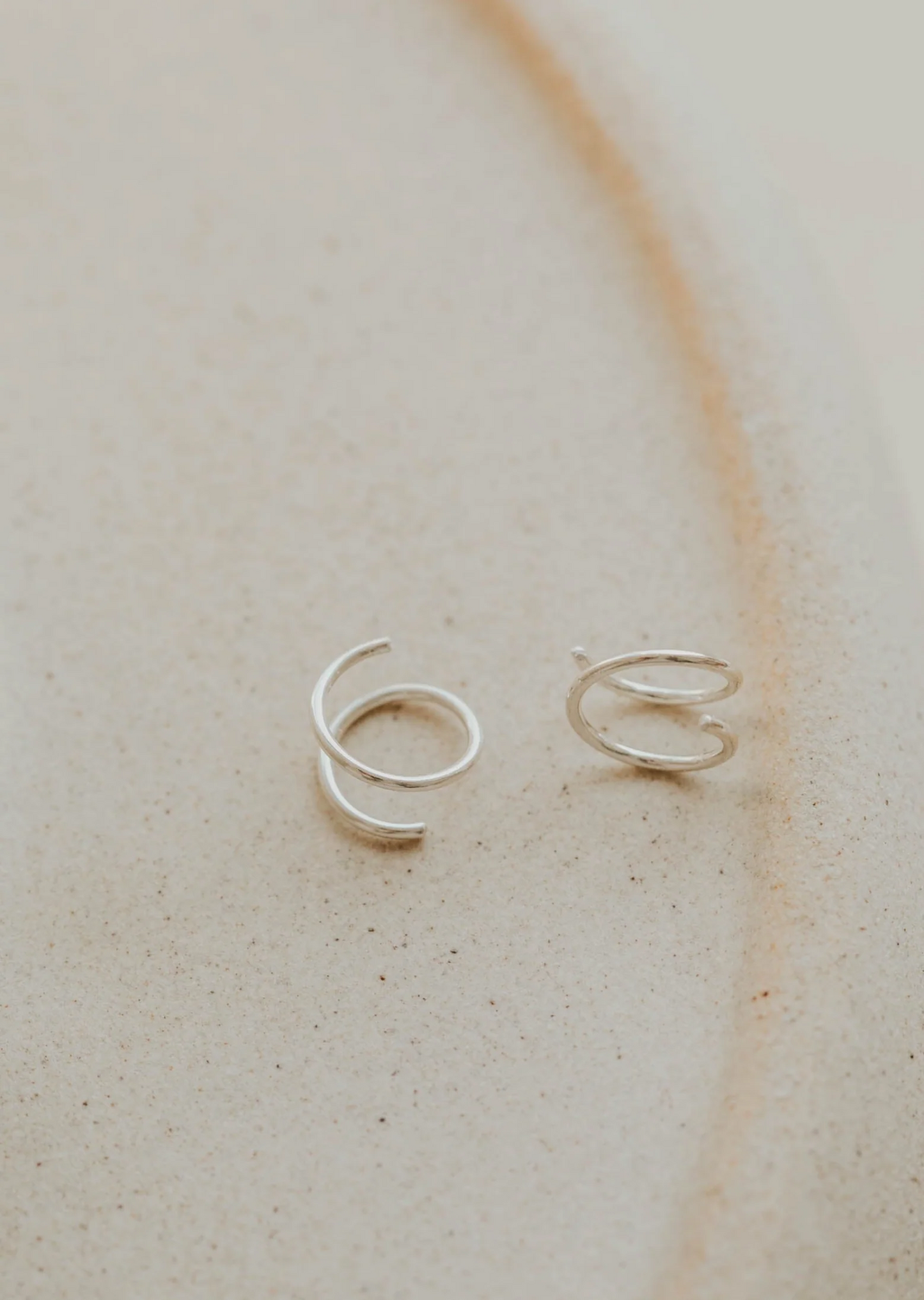 Tiny Twist Earrings | 14kt Gold Fill + Sterling Silver