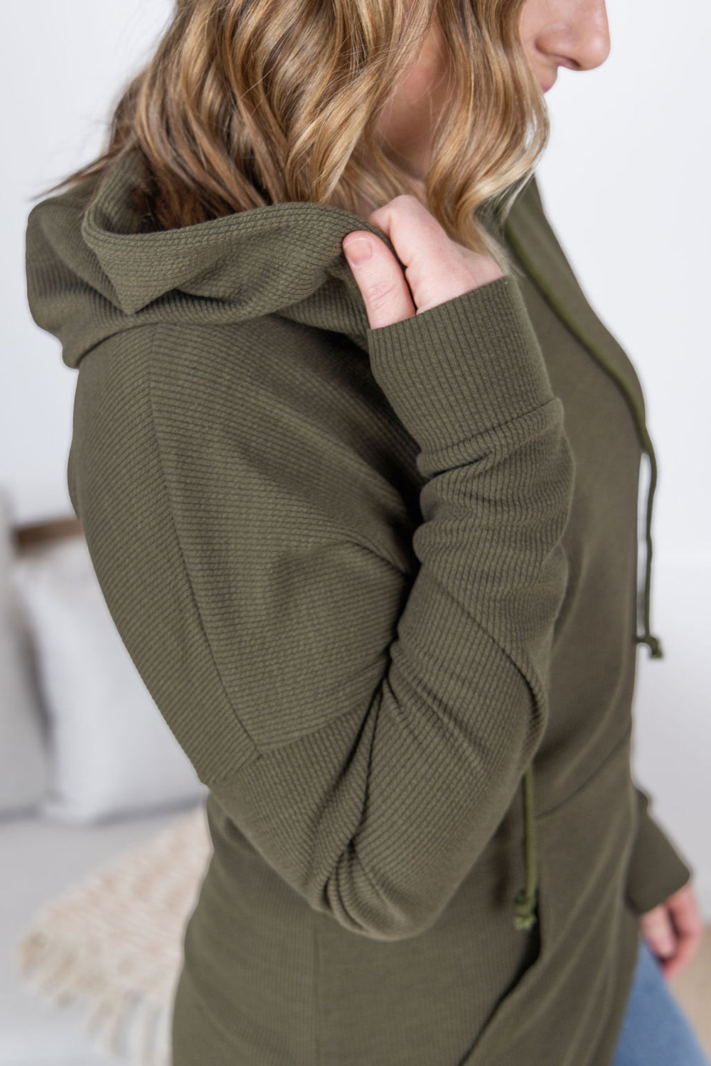 Kacey Ribbed Hoodie *Online Exclusive*