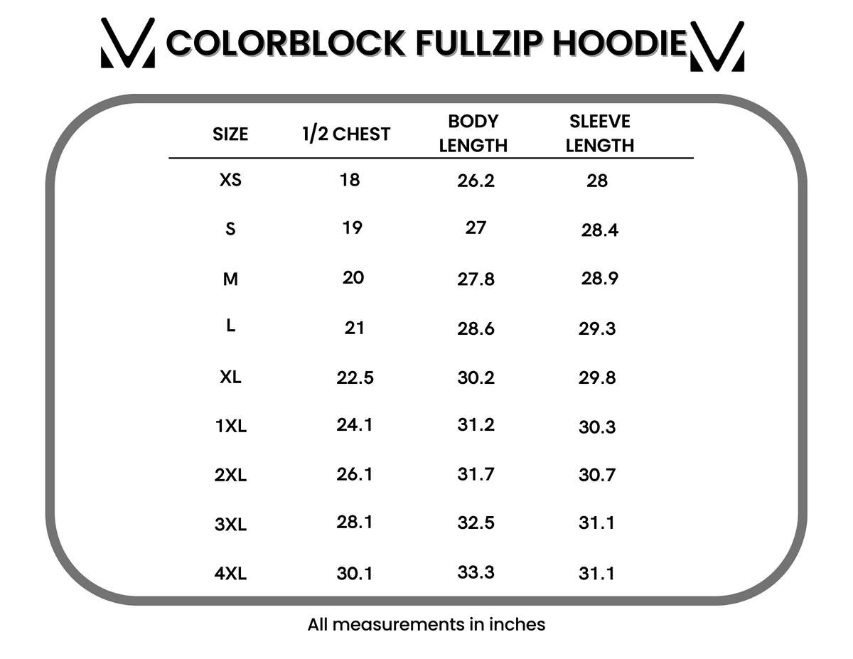 Colorblock Fullzip - Two Designs *Online Exclusive*
