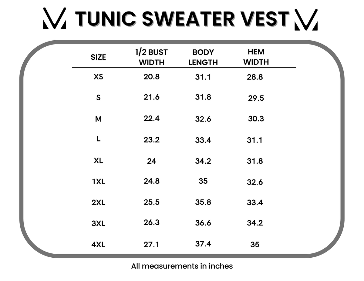 Tunic Sweater Vest