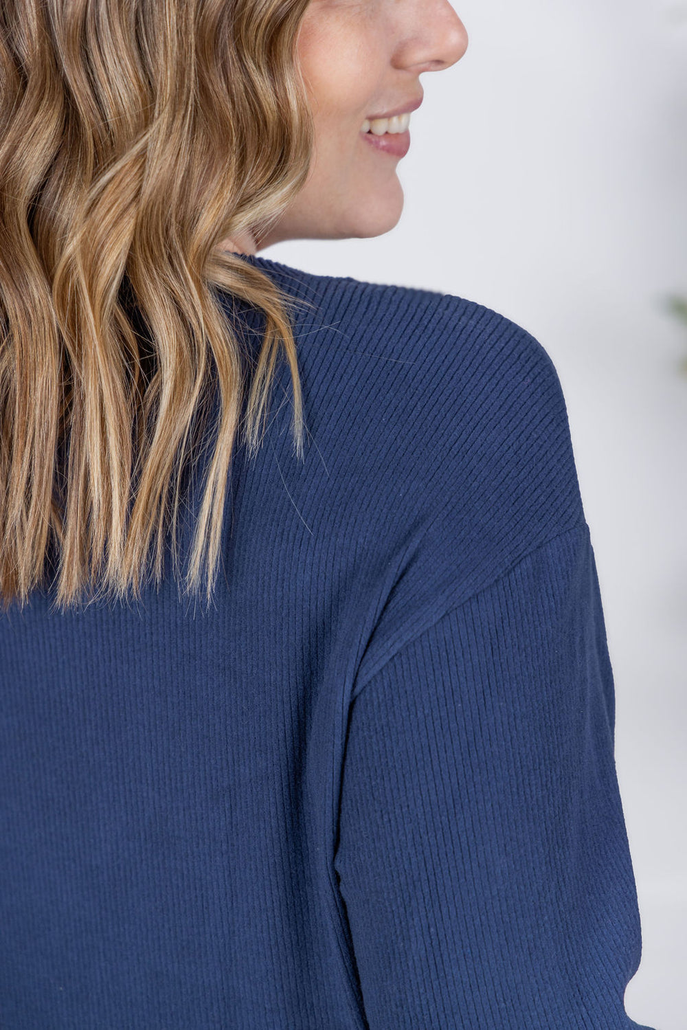 Corrine Ribbed Pullover Top