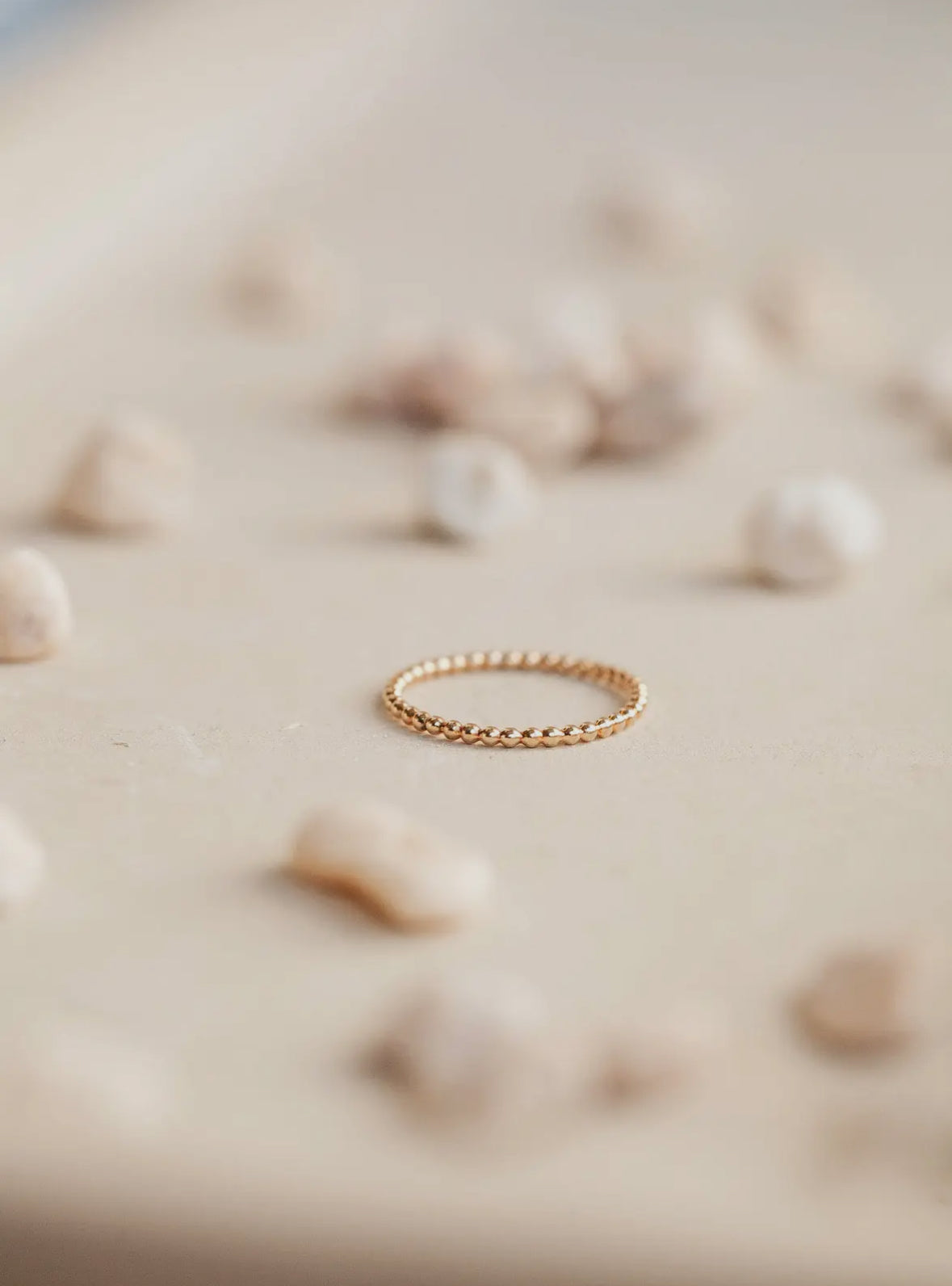 Beaded Ring | 14kt Gold Fill