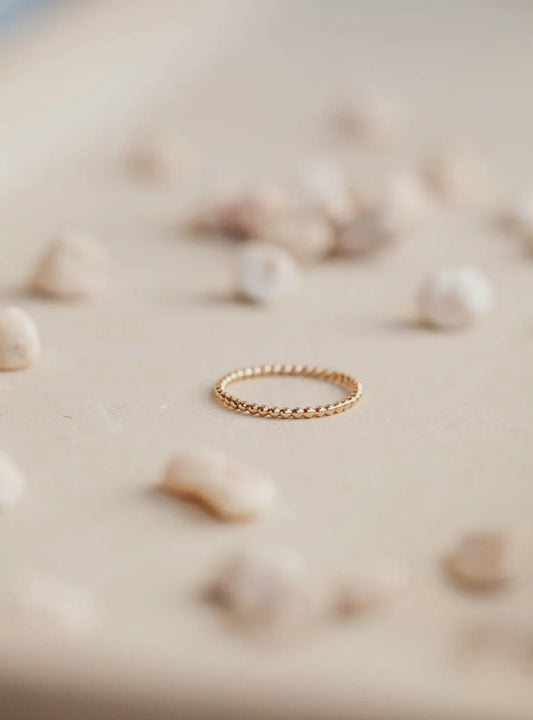 Beaded Ring | 14kt Gold Fill