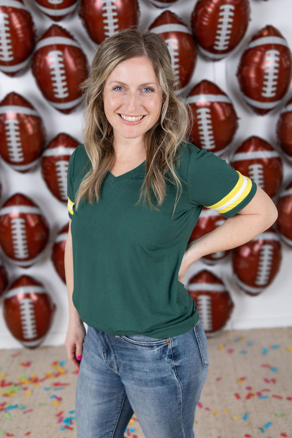 GameDay Tessa Short Sleeve Top *Online Exclusive*