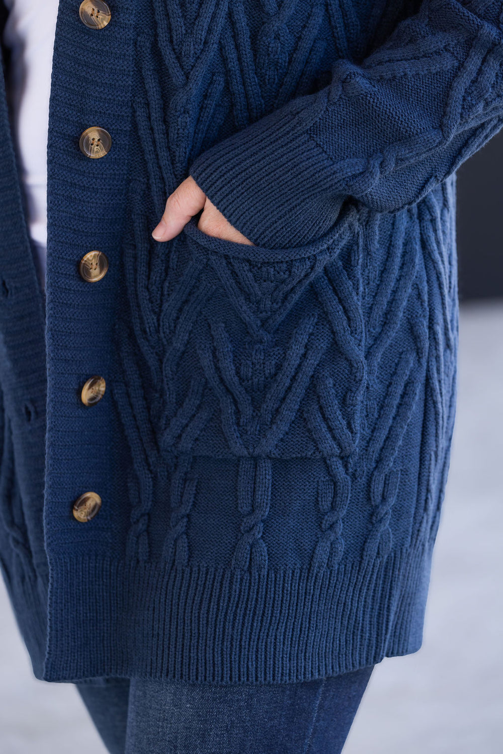 Brooks Button Sweater Cardigan - Online Exclusive