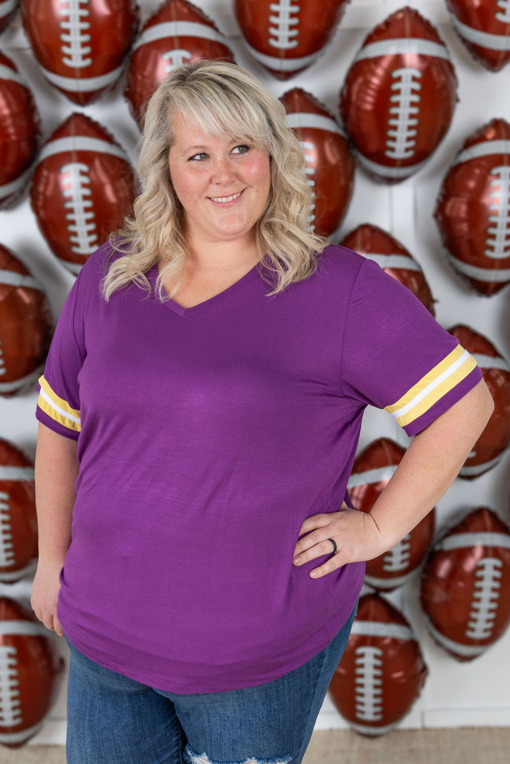 GameDay Tessa Short Sleeve Top *Online Exclusive*