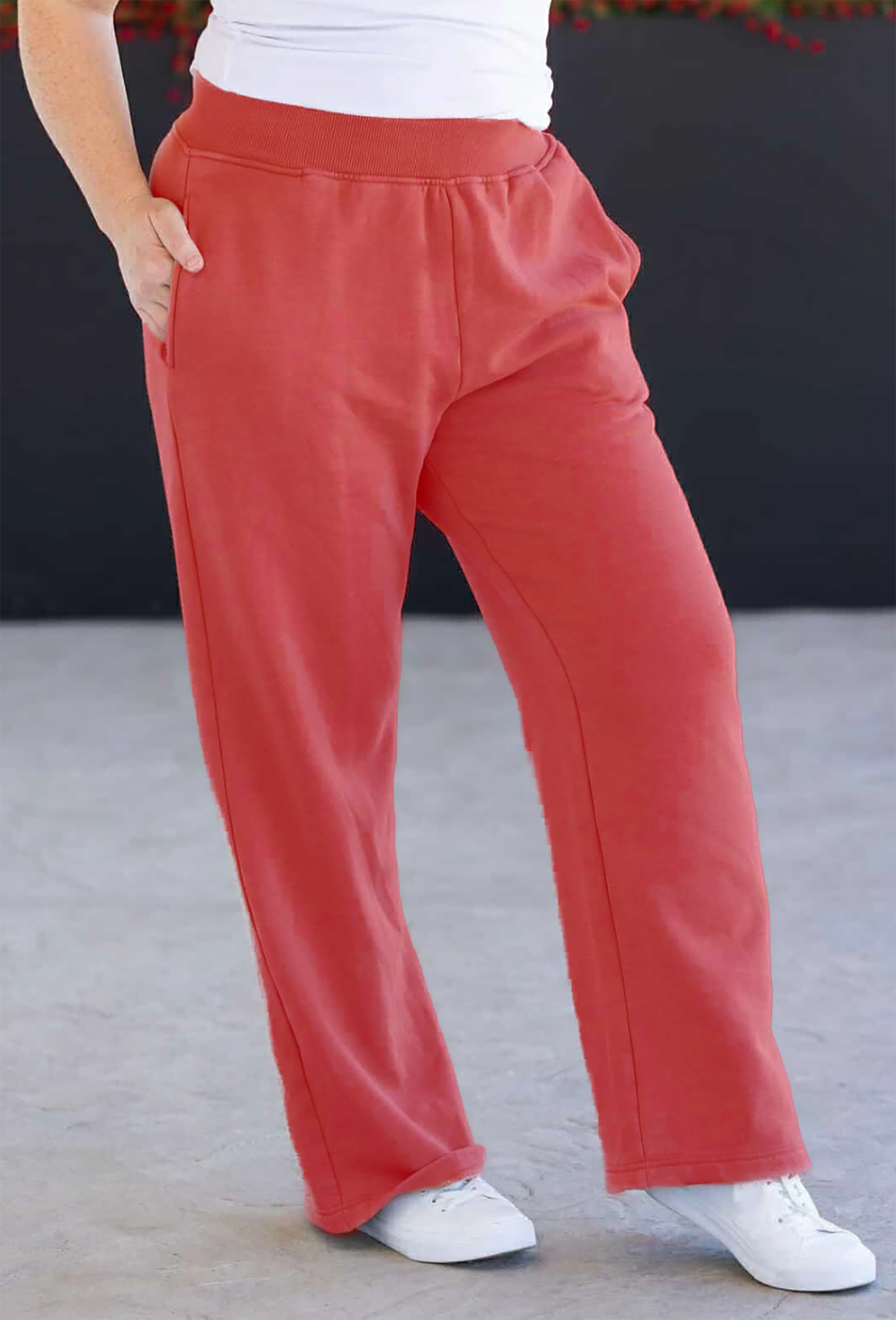 Jesse Wide Leg Vintage Wash Bottoms *Online Exclusive*