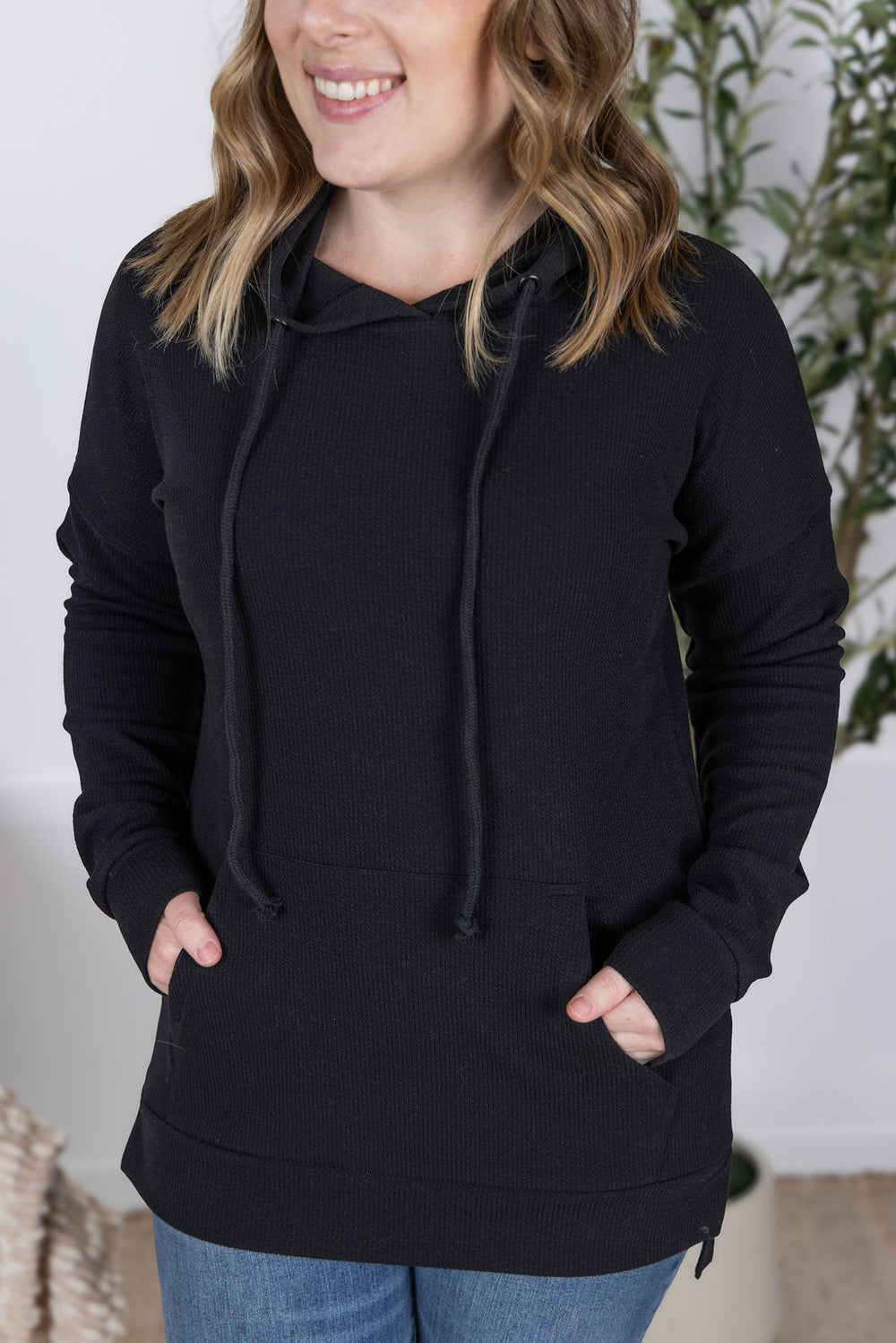 Kacey Ribbed Hoodie *Online Exclusive*