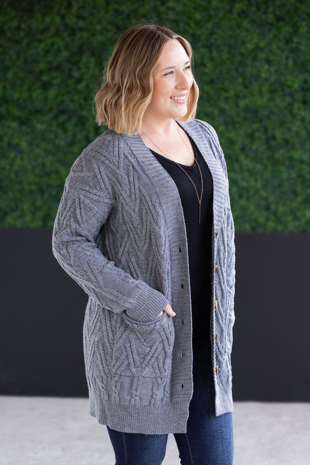 Brooks Button Sweater Cardigan - Online Exclusive