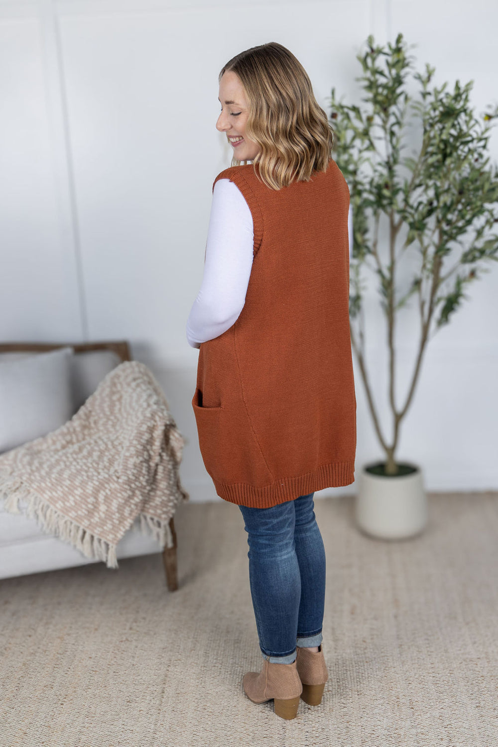 Tunic Sweater Vest