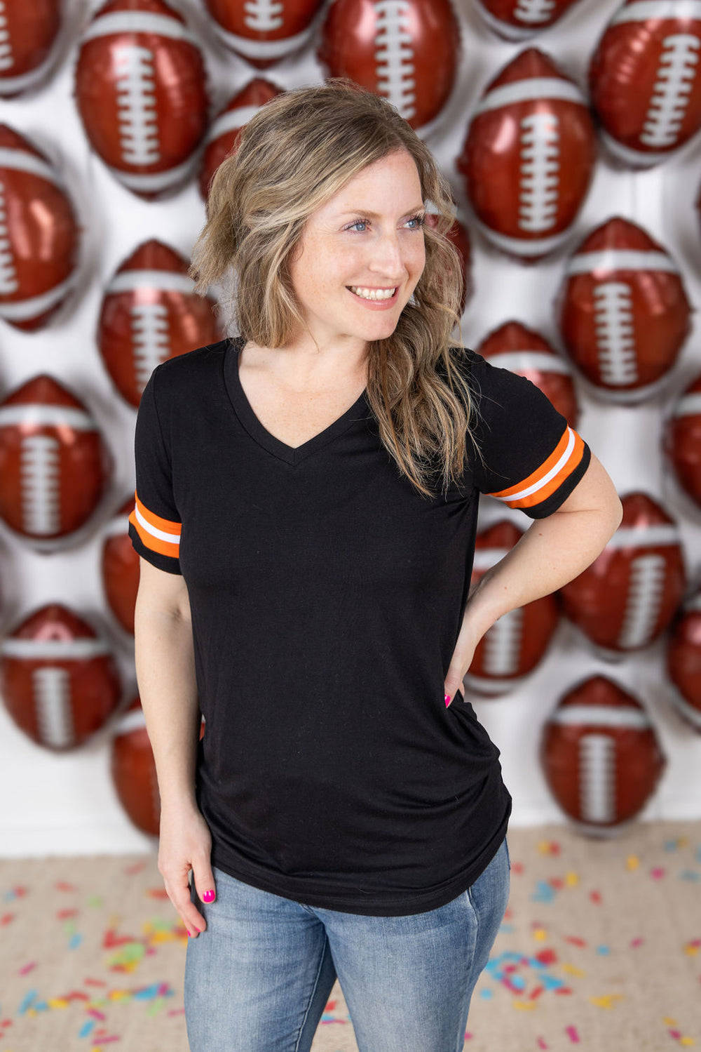 GameDay Tessa Short Sleeve Top *Online Exclusive*