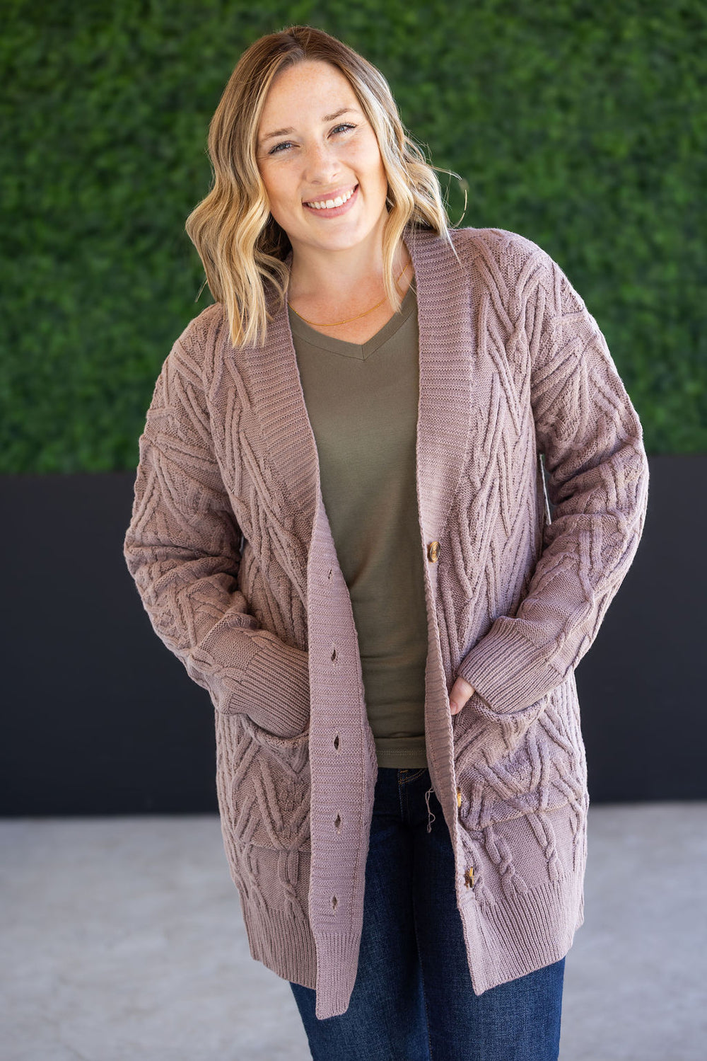 Brooks Button Sweater Cardigan - Online Exclusive