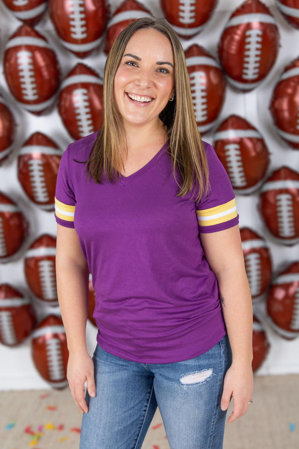 GameDay Tessa Short Sleeve Top *Online Exclusive*