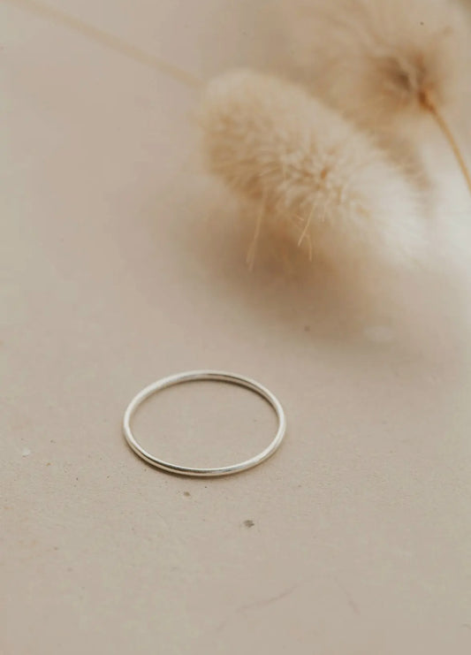 Teeny-Tiny Band | 14kt Gold Fill + Sterling Silver