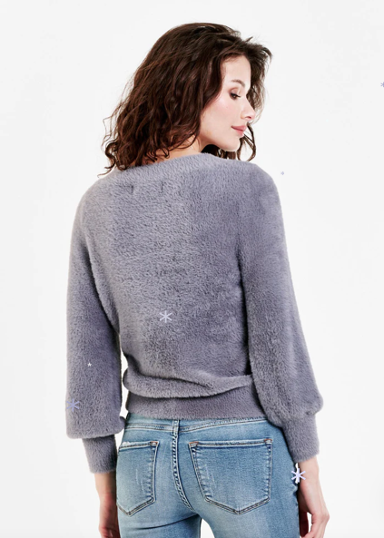 Valli Plush Fragrant Lilac Sweater