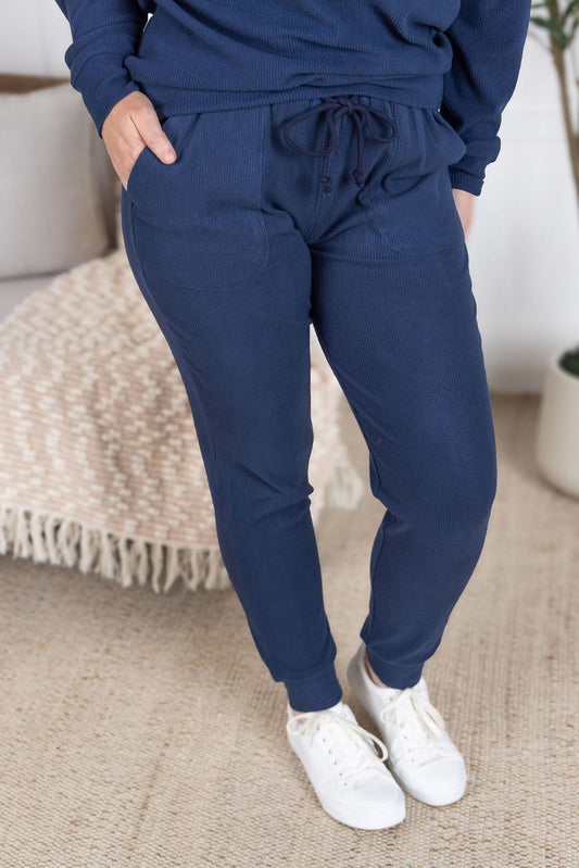 Corrine Ribbed Joggers