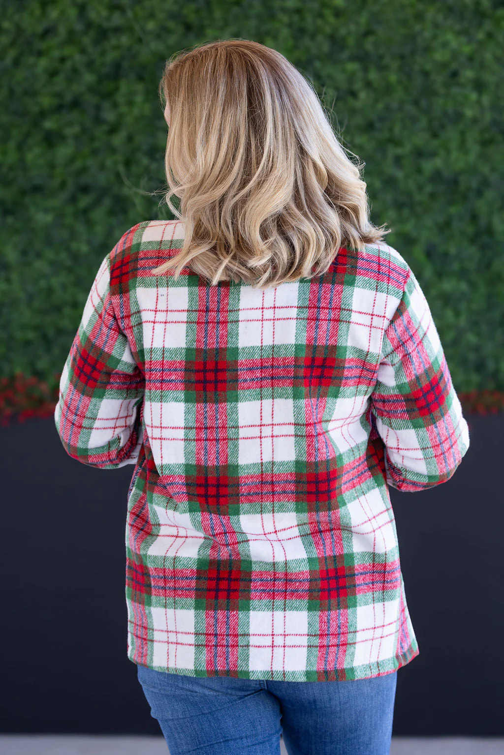Christmas Plaid Shacket