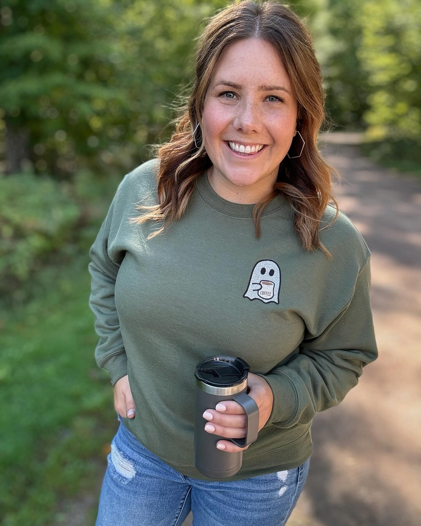 Coffee Ghost Sweatshirt