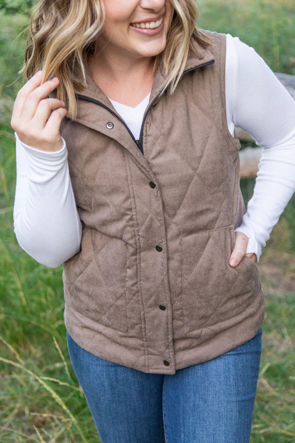 Christy Corduroy Vest - 6