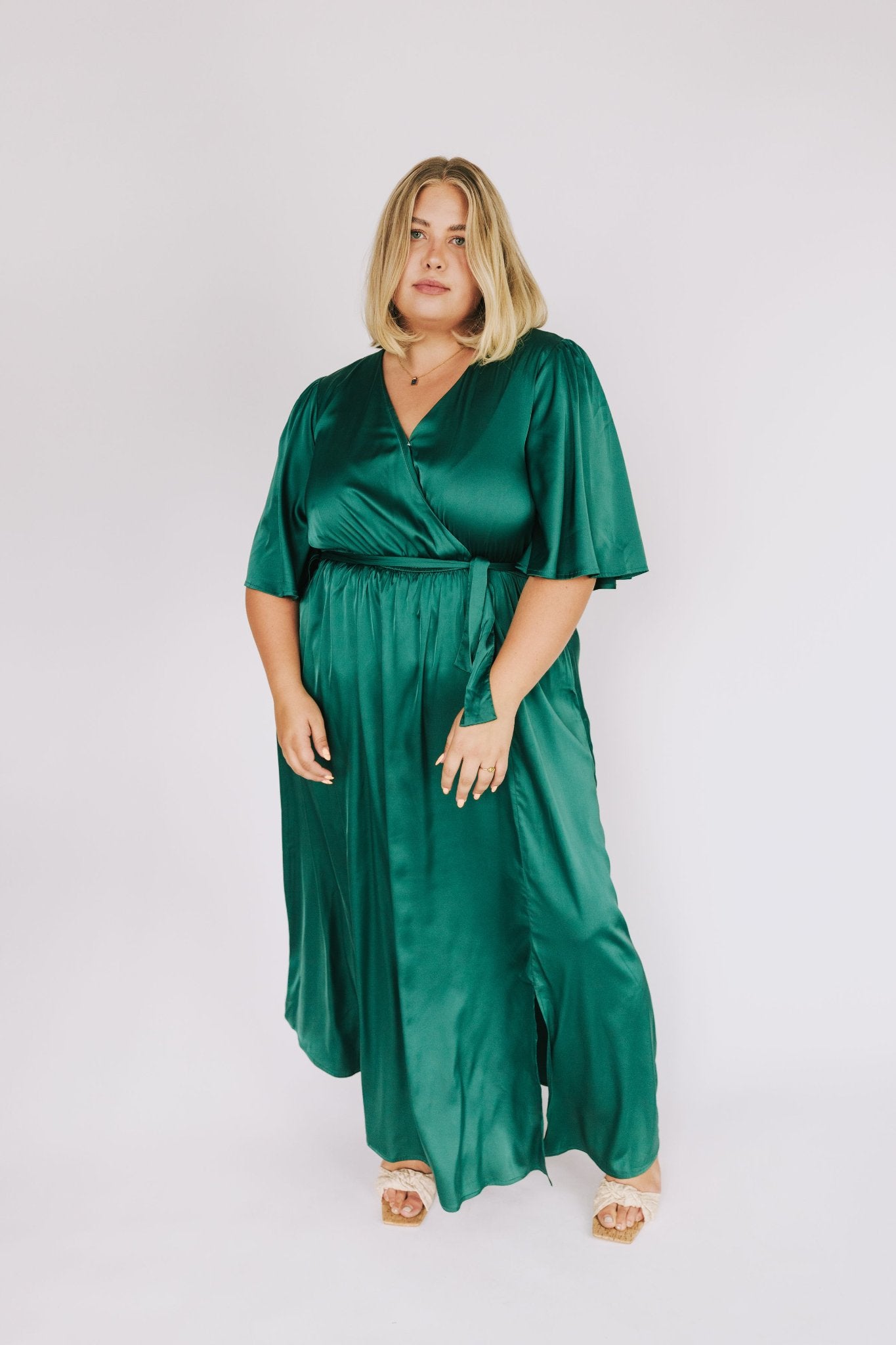 Satin Nights Maxi Dress - 2