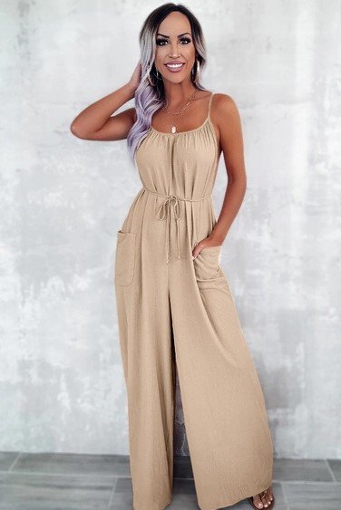 Cassy Wide Leg Jumpsuit - 1