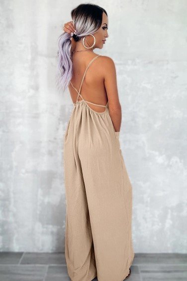 Cassy Wide Leg Jumpsuit - 2