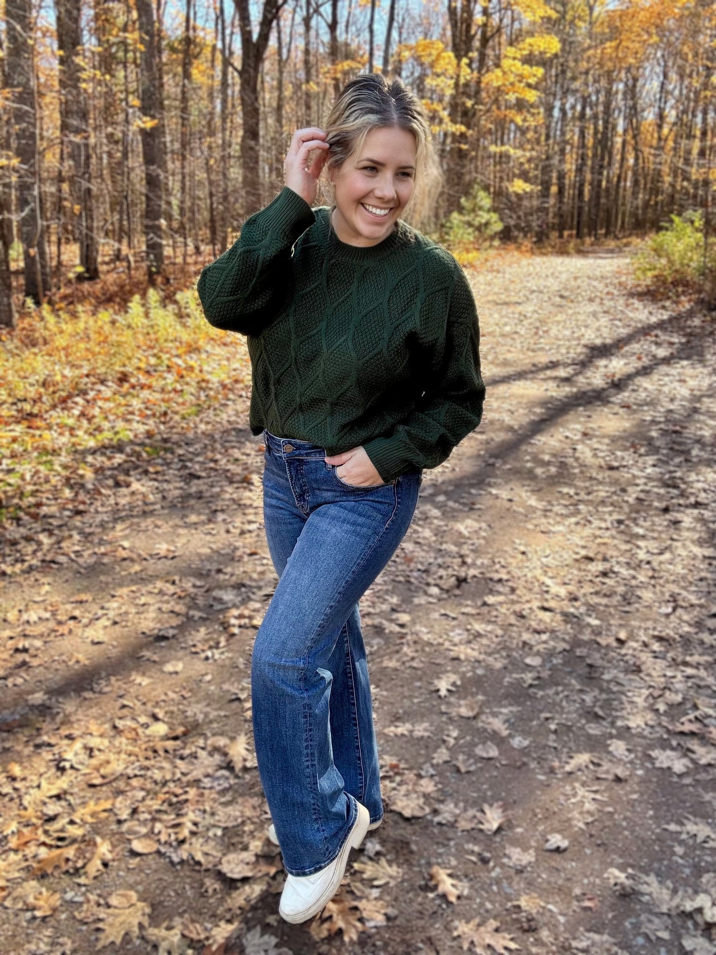 Betsy Bootcut Risen Jeans