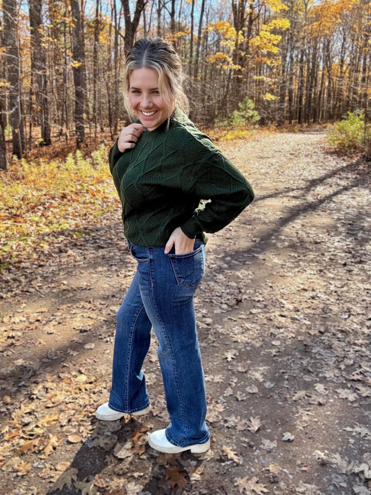 Betsy Bootcut Risen Jeans