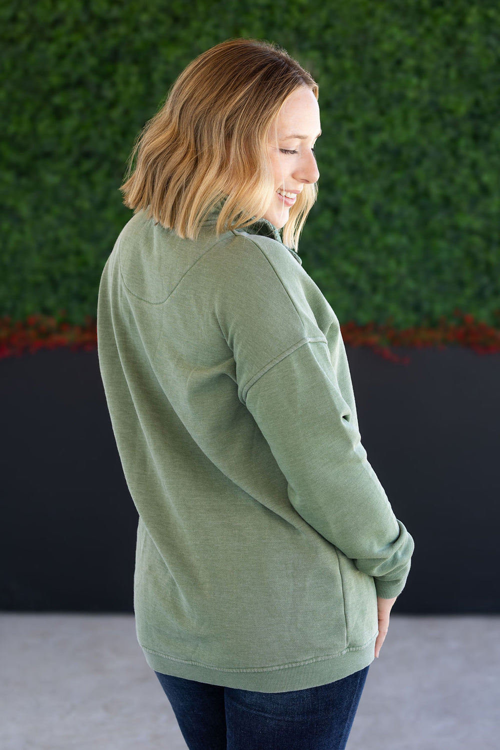 Jesse Vintage Wash Snap Pullover *Online Excusive*