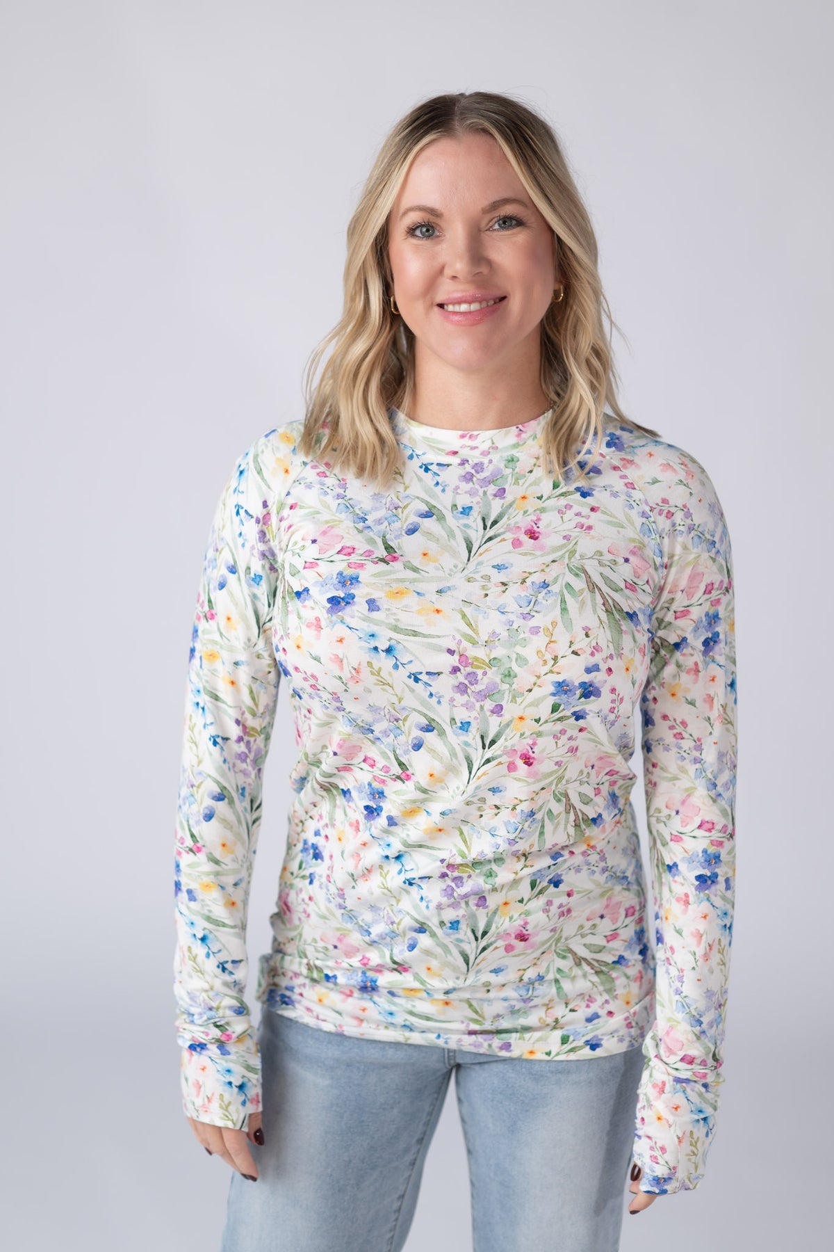 Blair Long Sleeve Top - Cottage Floral *Online Exclusive*