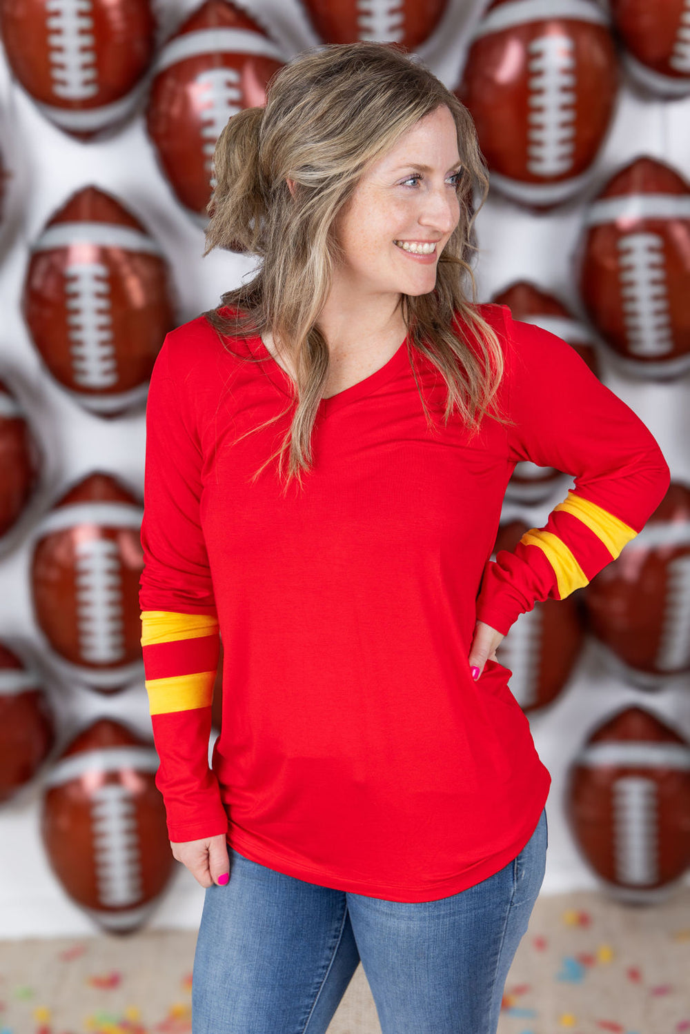 GameDay Larissa Long Sleeve Top *Online Exclusive*
