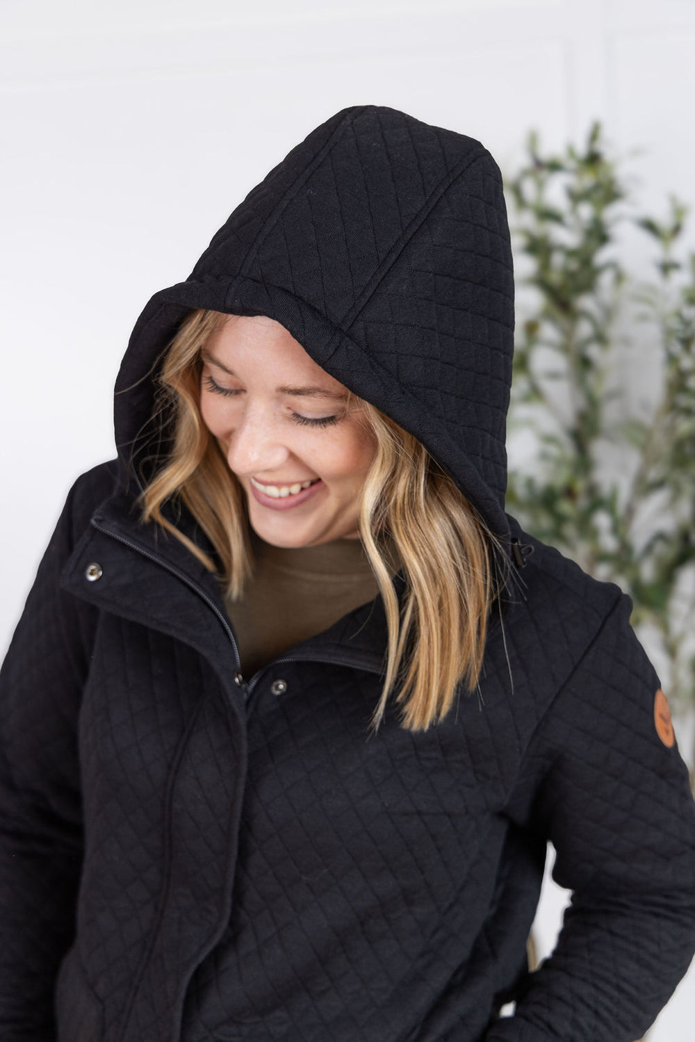 Kyla Zipper Snap Jacket