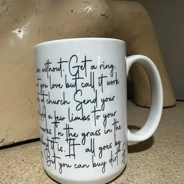 "Buy Dirt" Mug