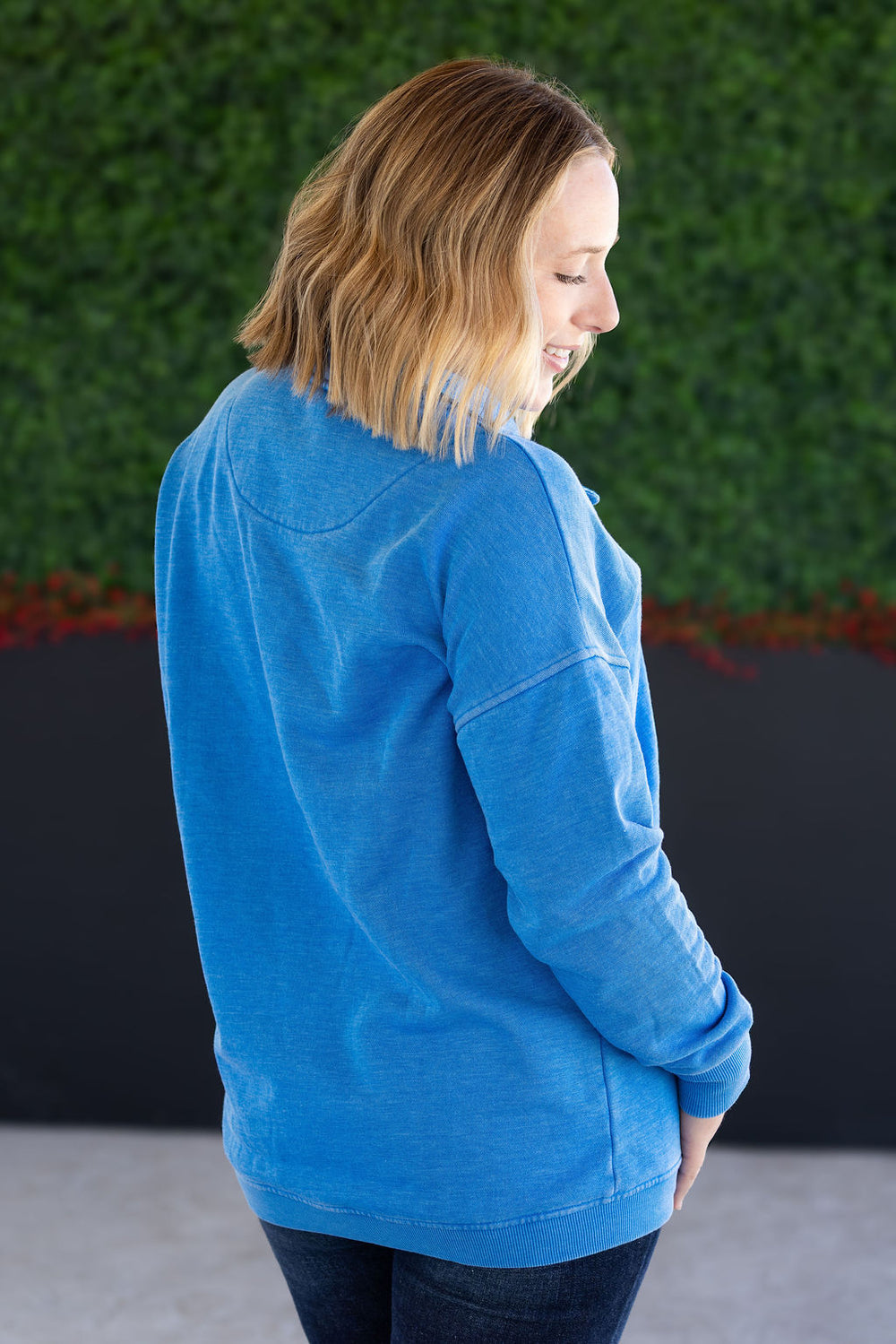 Jesse Vintage Wash Snap Pullover *Online Excusive*