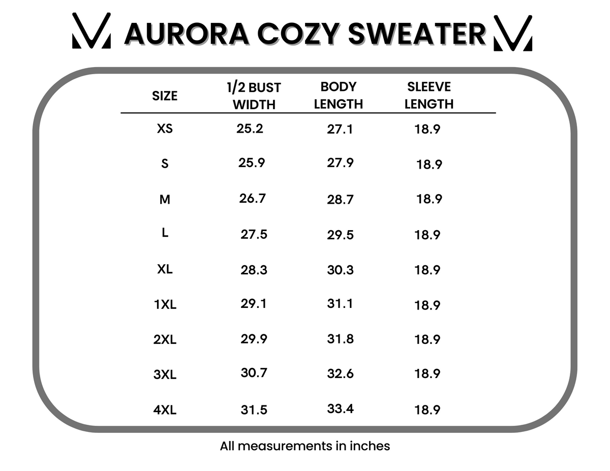 Aurora Cozy Sweater - Grey *ONLINE EXCLUSIVE*