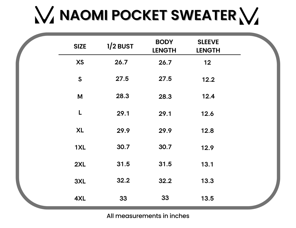 Naomi Pocket Sweater