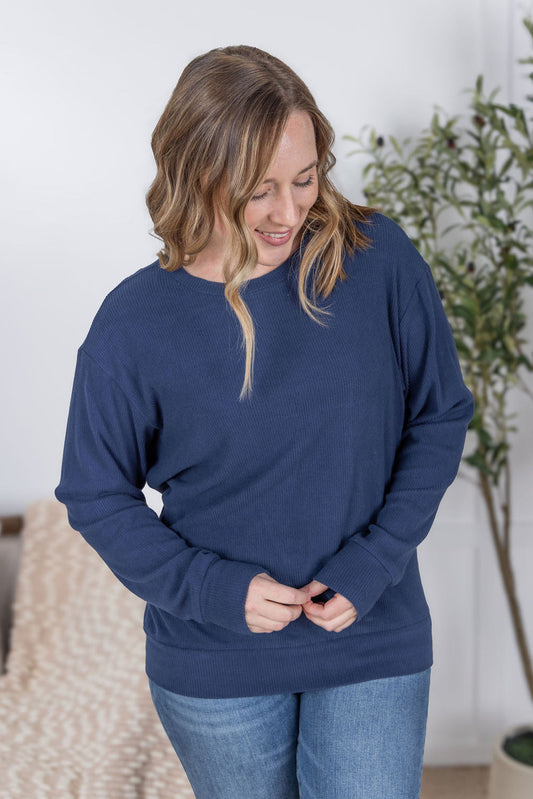 Corrine Ribbed Pullover Top