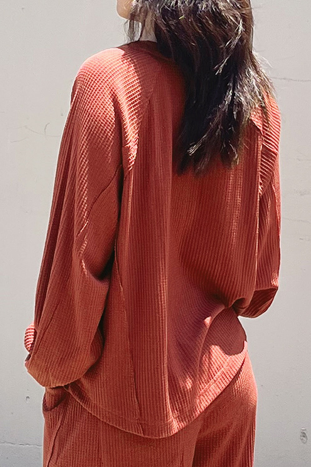 Raglan Henley Top