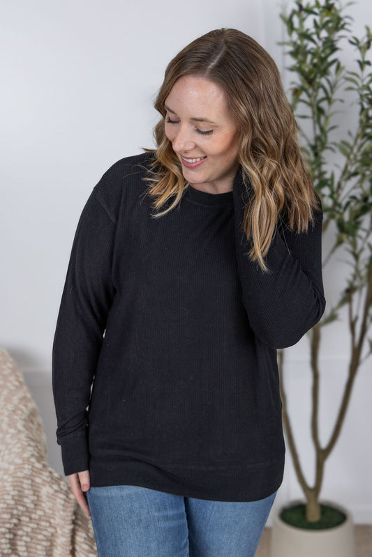 Corrine Ribbed Pullover Top