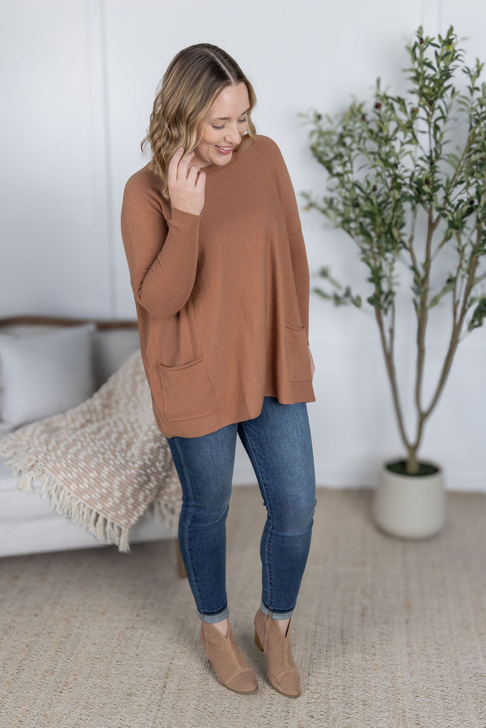 Naomi Pocket Sweater