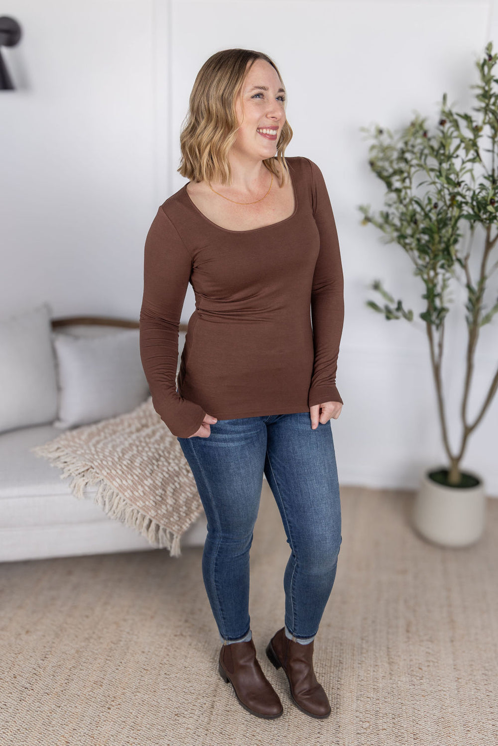 Alyssa Long Sleeve Top
