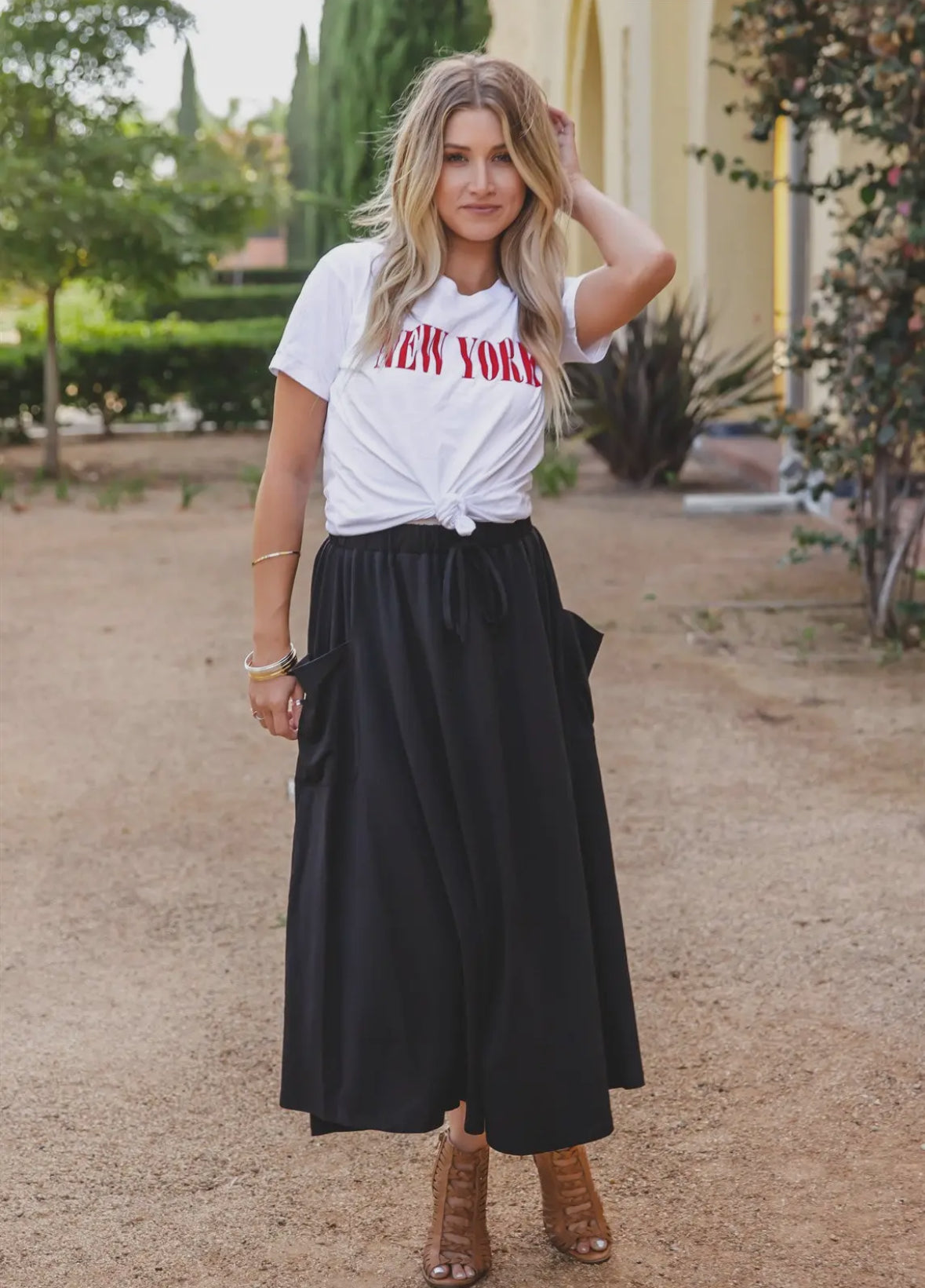 Maxi Pocket Skirt